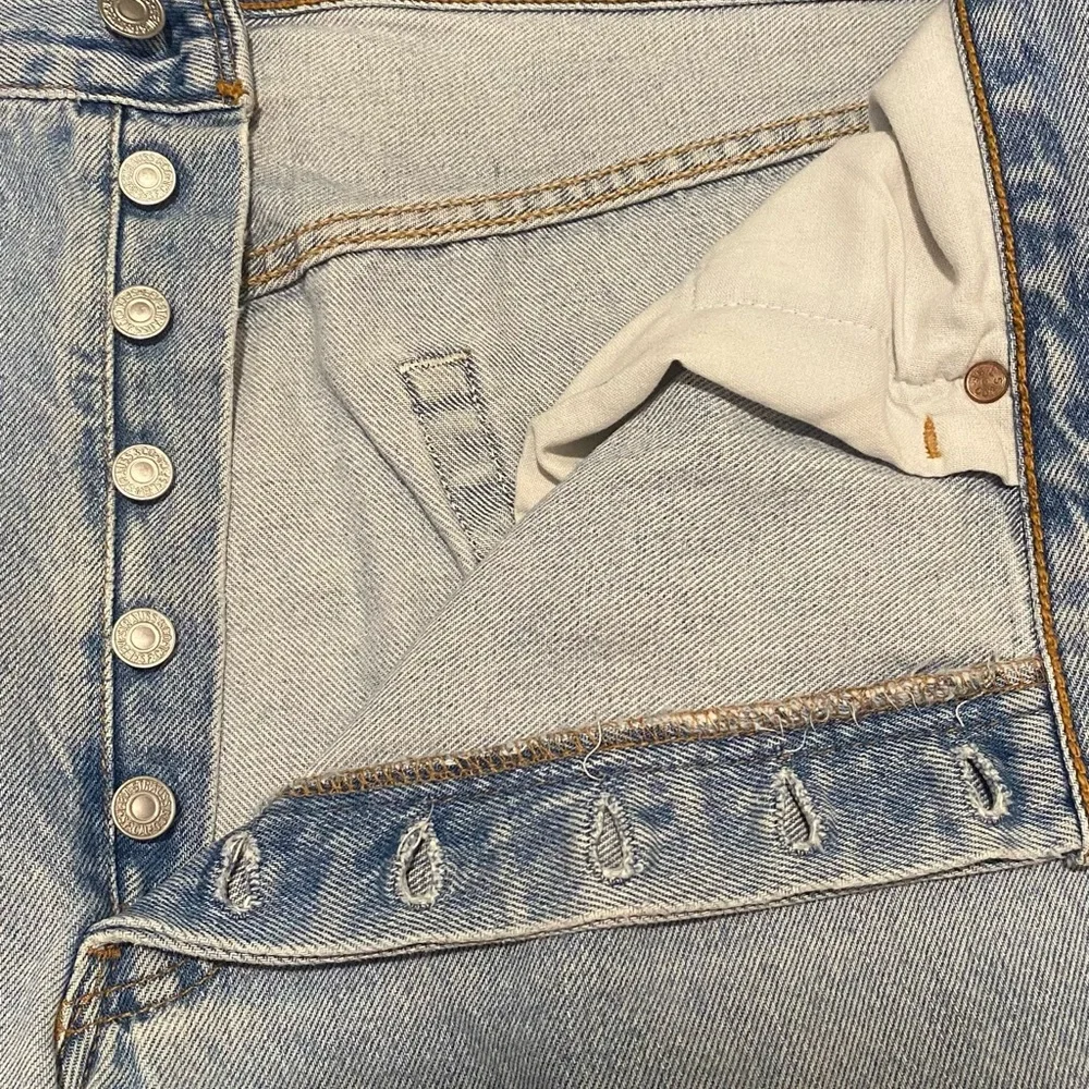 Vintage 90s Levi’s 501 Mens 38x34 Straight Leg Button Fly Jeans